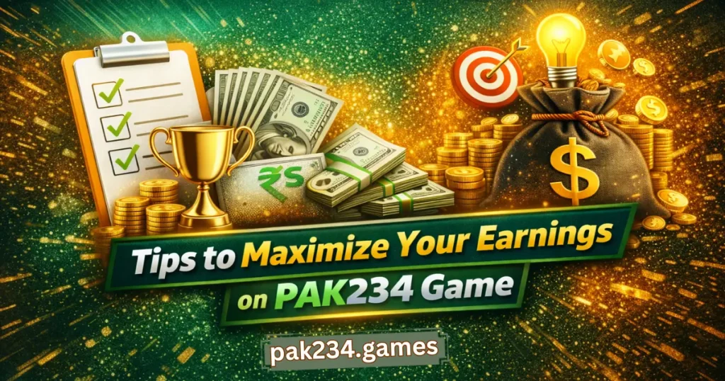Tips to Maximize Earnings on PAK234 Game